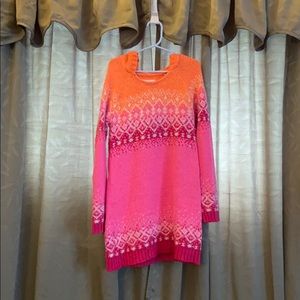 Girls sweater dress